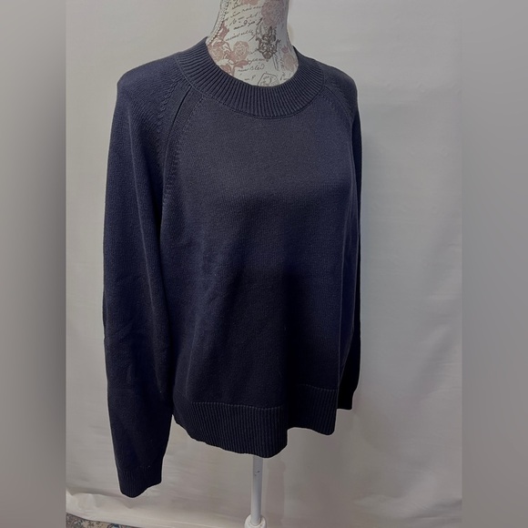 DAILY‎ RITUAL Navy blue crew neck sweater size XL. - Picture 10 of 13